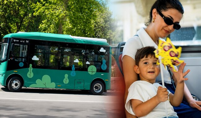 Bakıda bu avtobuslar PULSUZ OLDU - VİDEO