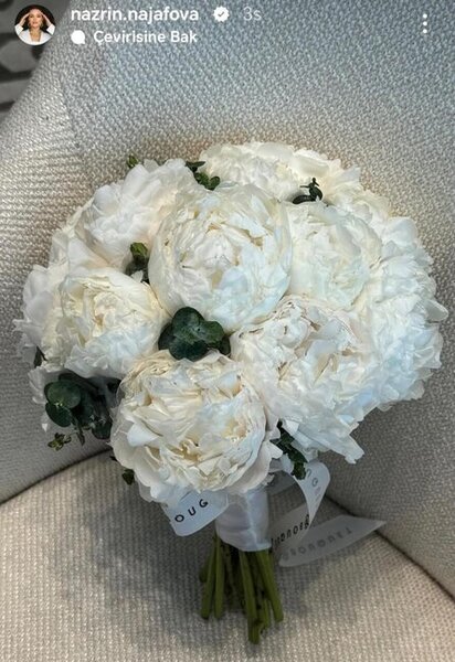 Bu gün Mələkxanım Eyubovanın qızının nikahıdır - FOTOlar