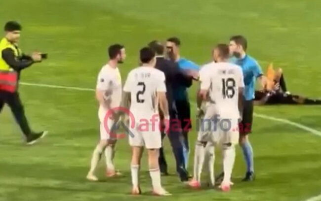 "Qarabağ" uduzdu, ara qızışdı - Video