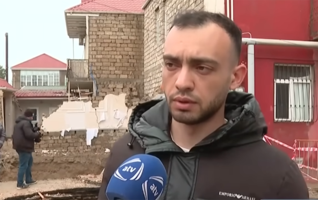 "Evi 13 ildir almışam, kollektor üzərində tikildiyini bilmirdim" - Video