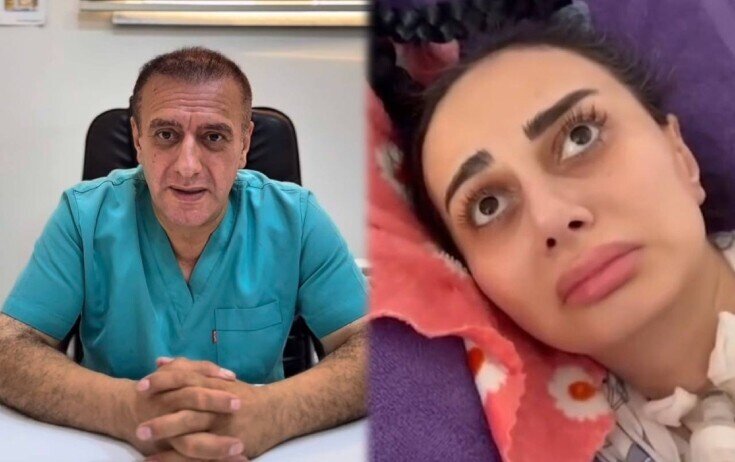 "MedAura"da komaya düşən qıza həkim baxmır - İddia