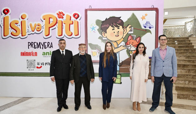 Gəncə Dövlət Dram Teatrında "İsi və Piti" animasiya serialının premyerası olub