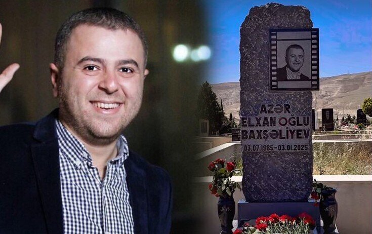 Azərin məzarından foto paylaşdılar