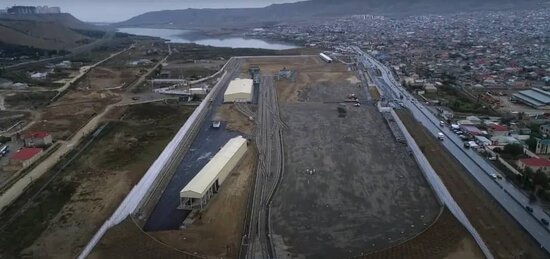 Bakı metrosunun yeni stansiyasından ilk görüntülər