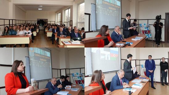 "Gəncliyin Zəfər Sədası" adlı vahid platformanın fəal iştirakçılarının mükafatlandırma mərasimi keçirilib