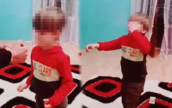 Uşağa siqaret çəkdirib videoya çəkdilər