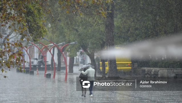 Bakıya düşən yağıntı aylıq normanın 564 faizini təşkil edir