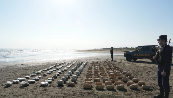 Xəzər dənizində ƏMƏLİYYAT: Azərbaycana yarım tondan çox narkotik keçirmək istəyənlər TUTULDULAR