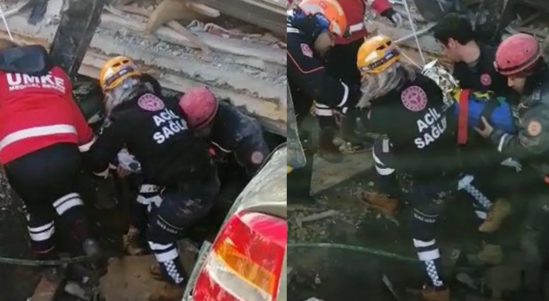 Sağ qalmaq üçün zamana qarşı yarışdılar - FOTOLAR