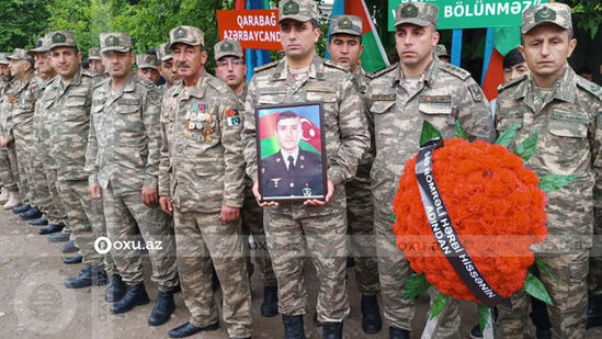 Şəhid Orxan Novruzəlizadə ilə vida mərasimi başa çatıb - YENİLƏNİB + FOTO