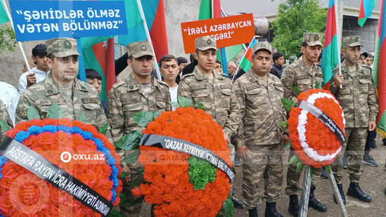 Şəhid Orxan Novruzəlizadə ilə vida mərasimi başa çatıb - YENİLƏNİB + FOTO