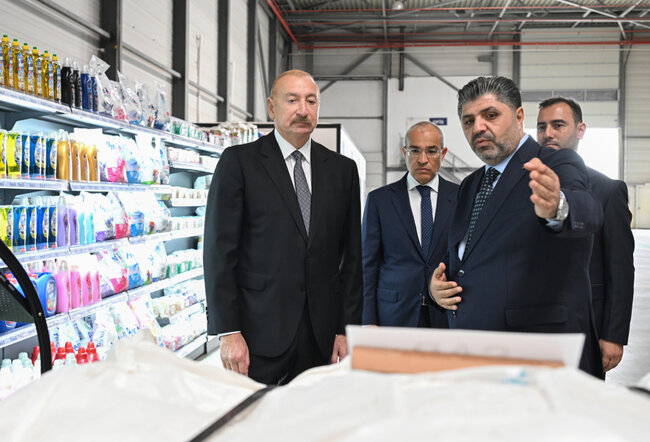 Prezident Qaradağda açılışda - Fotolar