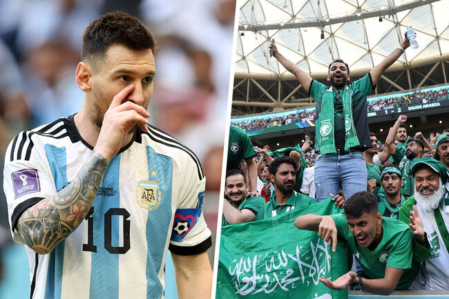 Ərəb azarkeşlər Messini canlı yayımda ələ saldılar - VİDEO