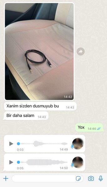 Bəzi taksi sürücülərinin xanım sərnişinlərə yazdığı qeyri-etik MESAJLAR - FOTO