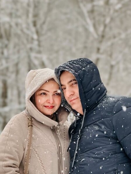 Xalq artisti xanımı ilə foto paylaşdı