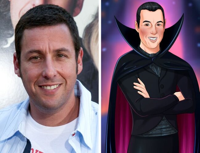 Cizgi filmi personajları Hollivud ulduzlarının simasında - FOTOLAR