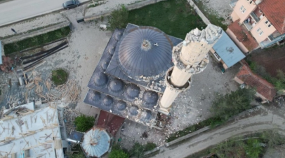 Türkiyədə 5,7 bal gücündə zəlzələdən sonra ÜRƏKAĞRIDAN GÖRÜNTÜLƏR