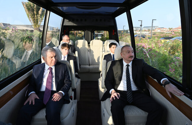 Prezidentlər "Sea Breeze"də - Fotolar