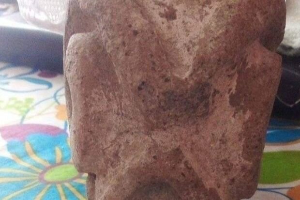 Cəlilabadda 12-13-cü əsrlərə aid qoç fiquru tapılıb - FOTO
