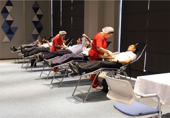 "Avrora" MMC-də qanvermə aksiyası keçirilib