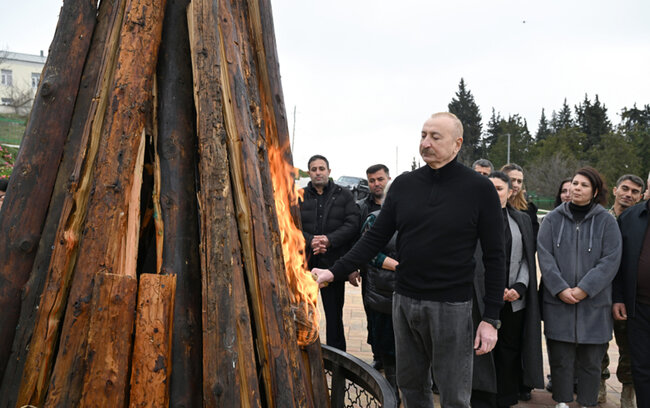Prezidentin sosial media hesablarında Xanobaya səfəri ilə bağlı paylaşım edilib - Video