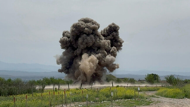 Nazirlikdən xəbərdarlıq: İki ərazidə partlayışlar olacaq