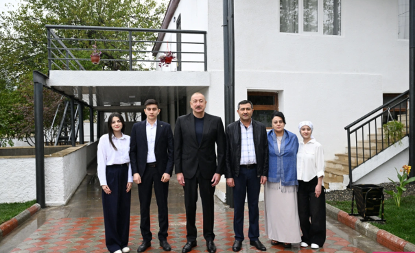 Prezident İlham Əliyev Xocavənd rayonunun Hadrut qəsəbəsində olub