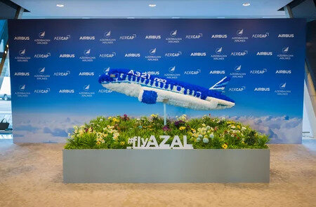 AZAL-ın ilk yeni nəsil "Airbus A321neo" təyyarəsi Bakıya çatdı