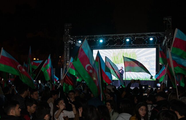 Nərimanov rayonunda Novruz bayramı coşqusu