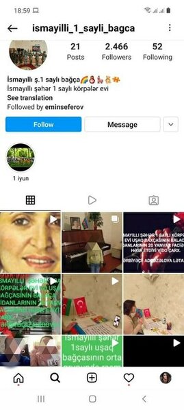Uşağın döyüldüyü bağça bütün paylaşımlarını sildi - FOTOLAR