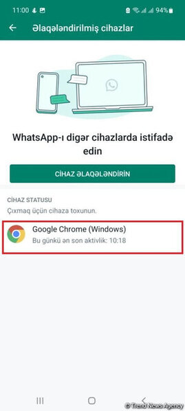 "WhatsApp"ın izləndiyini necə bilmək olar? - FOTO