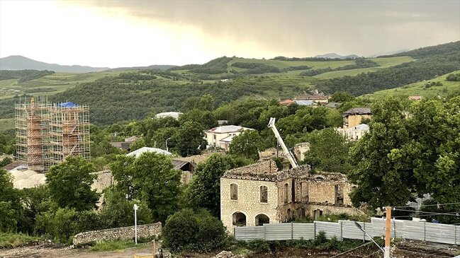 Yenidən qurulan Şuşadan - FOTOLAR