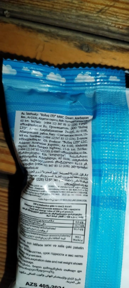 Uşaqlar üçün satılan məhsulun içindən dəmir parçası çıxdı