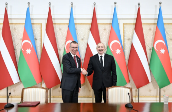 Prezident İlham Əliyev Latviyaya rəsmi səfərə dəvət olunub
