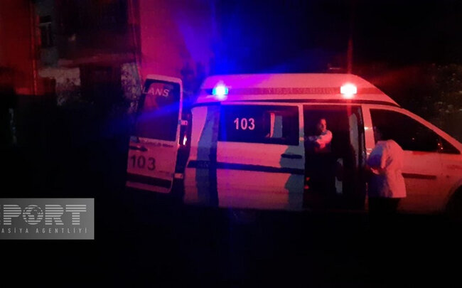 Gəncədə kirayə evdə yaşayan qadın özünü binadan atıb - FOTO