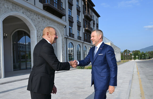 Xankəndidə Prezidentin adından Pelleqrininin şərəfinə nahar verildi - Fotolar
