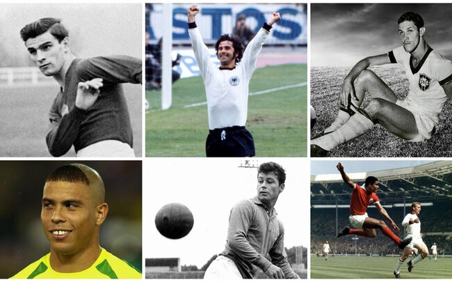 Bir mundialda ən çox qol vurmuş futbolçular - SİYAHI