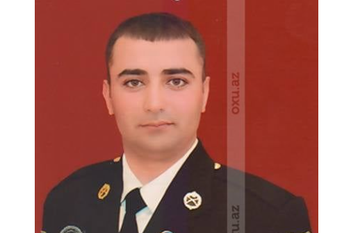 Bu gün vəfat edən hərbçimizin FOTOSU