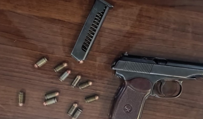 Bakıda fermadan "Makarov" oğurlanıb, şübhəli və obyektin sahibi saxlanılıb