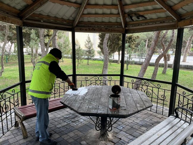 Güclü yağışdan sonra paytaxtda genişmiqyaslı daxili iməclik keçirilib