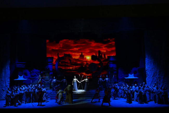 Bakıda "Turandot" tamaşasının premyerası baş tutub - Foto