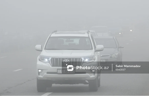 Yollarda görünüş 300 metrədək məhdudlaşacaq