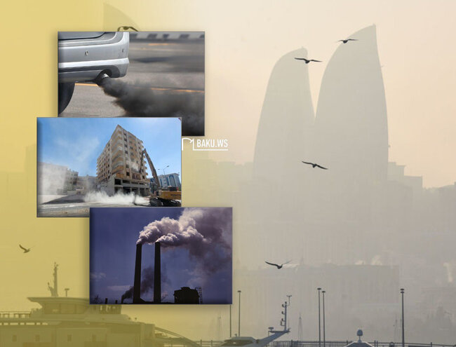 Bakıda tətil elan edilə bilər? - Havada dəm qazının miqdarı normadan artıqdır - FOTO