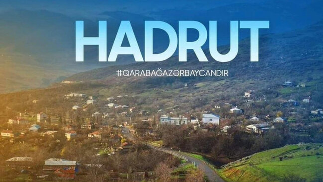 Hadrutun işğaldan azad olunmasından 6 il ötür