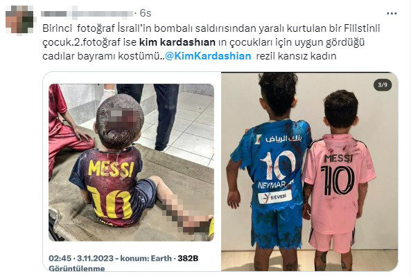 Kardaşyandan növbəti biabırçılıq...Qəzzadakı uşaqlarla belə məzələndi - FOTOLAR