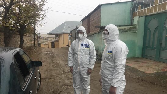 Koronavirus xəstəsi saxlanıldı - FOTO