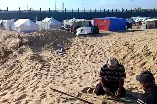 Misir Fələstinlə sərhəddə yeni divar inşa edib - VİDEO