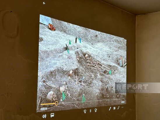 Şuşada kütləvi məzarlıq aşkarlanan əraziyə səfər təşkil olunub, faktlar nümayiş etdirilib