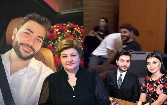 Elçin keçmiş qayınanasını tək qoymadı - Video