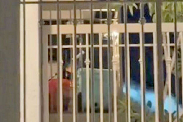 Burada polislə atışma canlı yayımlanıb - VİDEO